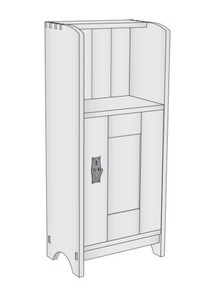 Gustav Stickley No. 93 Music Cabinet PDF Download Plans