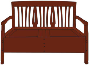 Greene & Greene Blacker House Entry Hall Bench Plans