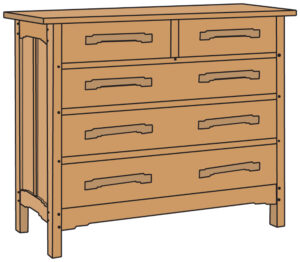Greene & Greene Tichenor Bedroom Chest Plans