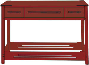 Greene & Greene Thorsen Serving Table Plans