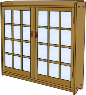 Stickley No. 719 Bookcase Plans