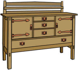 Stickley No. 814 Sideboard Plans
