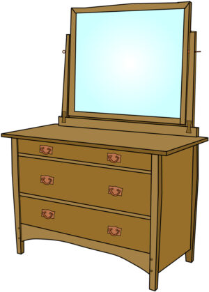 Stickley No. 911 Dresser Plans