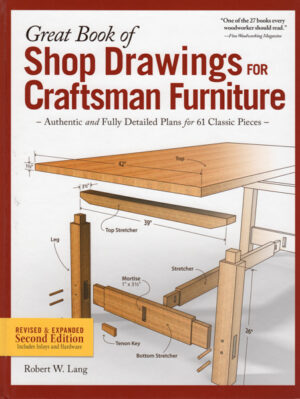 Shop Drawings for Craftsman Furniture
