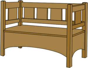 L & JG Stickley No. 207 Settle Plans